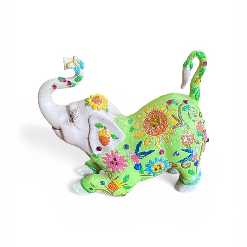 Hamilton Collection Elephant "Promenade of Remembrance" Margaret Le Van NIB
